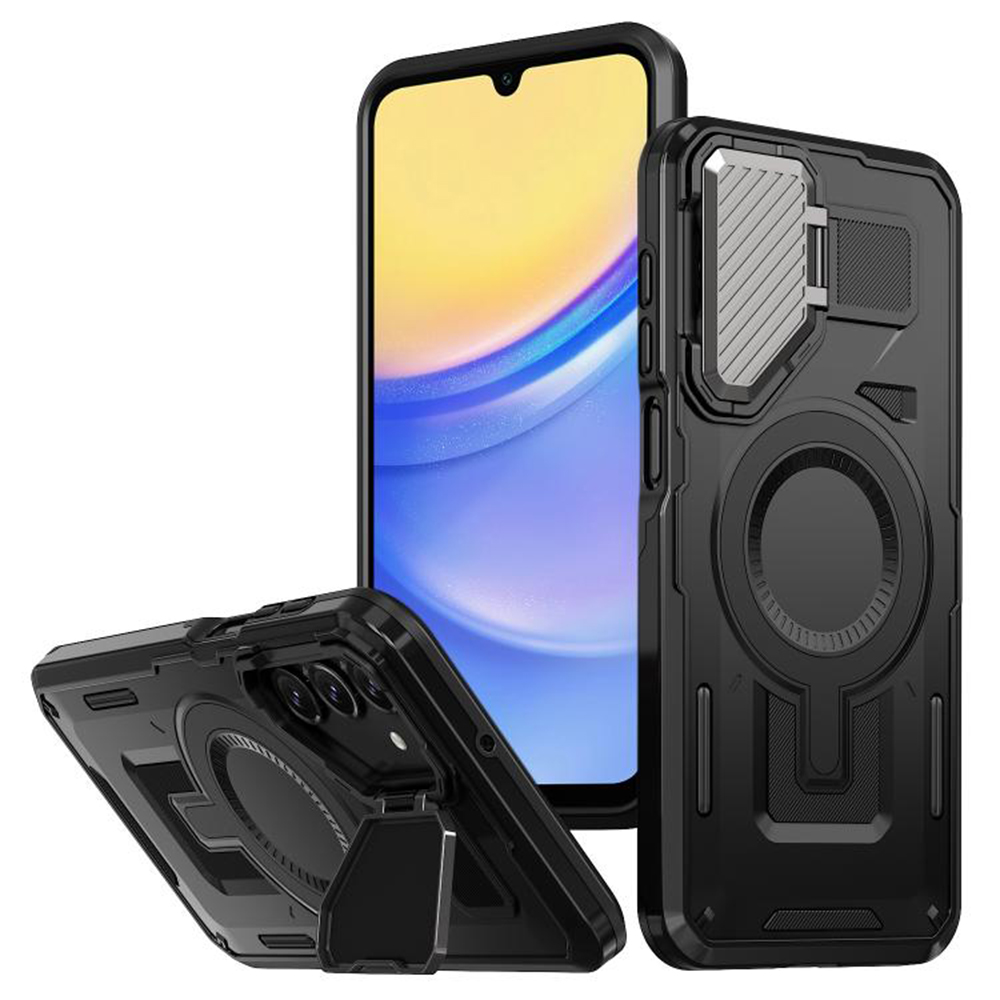 Levně Techsuit CamVault MagSafe pro Samsung Galaxy A15 4G A15 5G černá