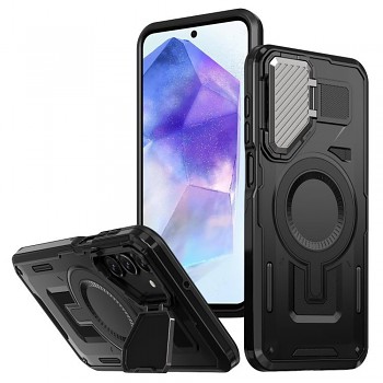 Techsuit CamVault MagSafe pro Samsung Galaxy A55 5G černý