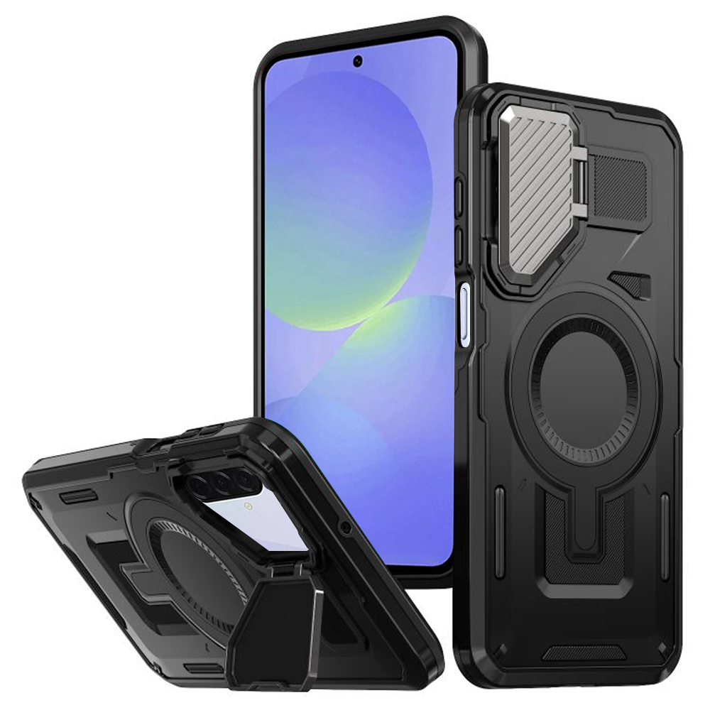 Levně Pouzdro Techsuit CamVault MagSafe pro Samsung Galaxy A36 5G černé