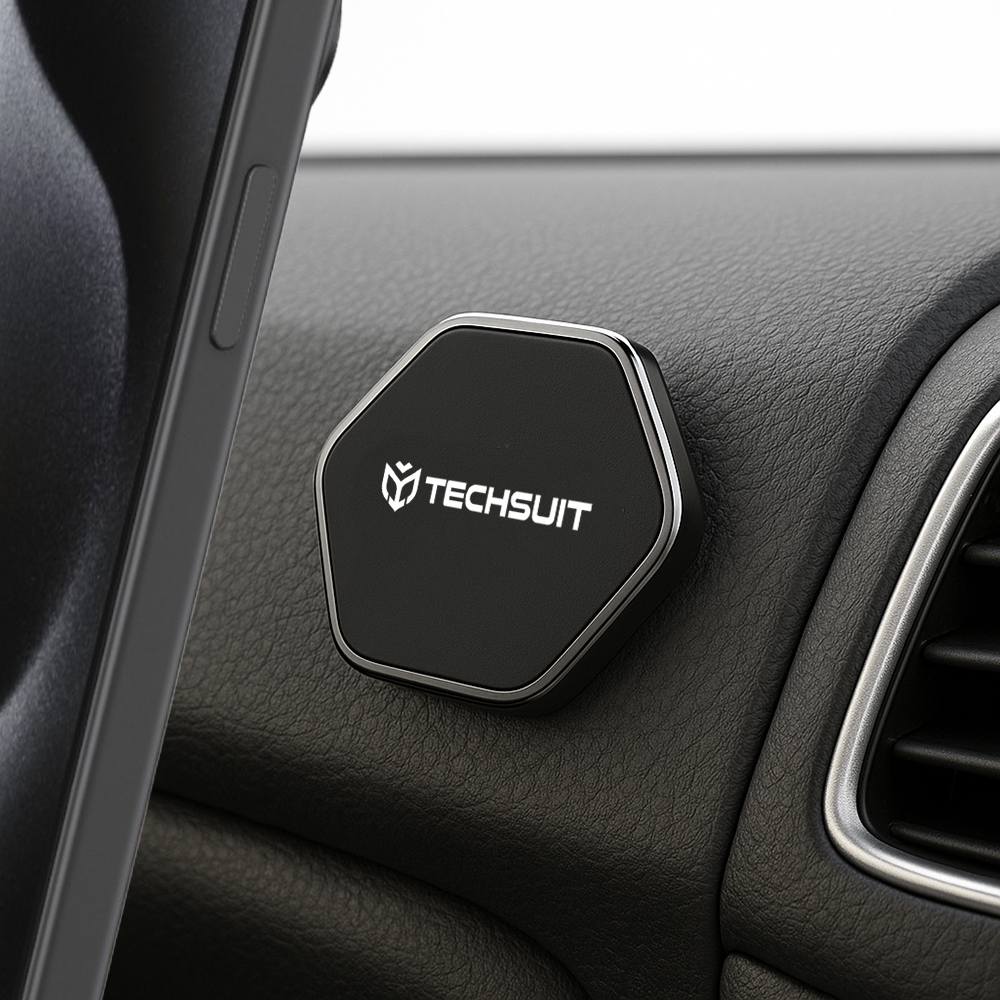 Techsuit Phone Holder Tiny Series (HOLD210-C) magnetický držák na palubní desku černý