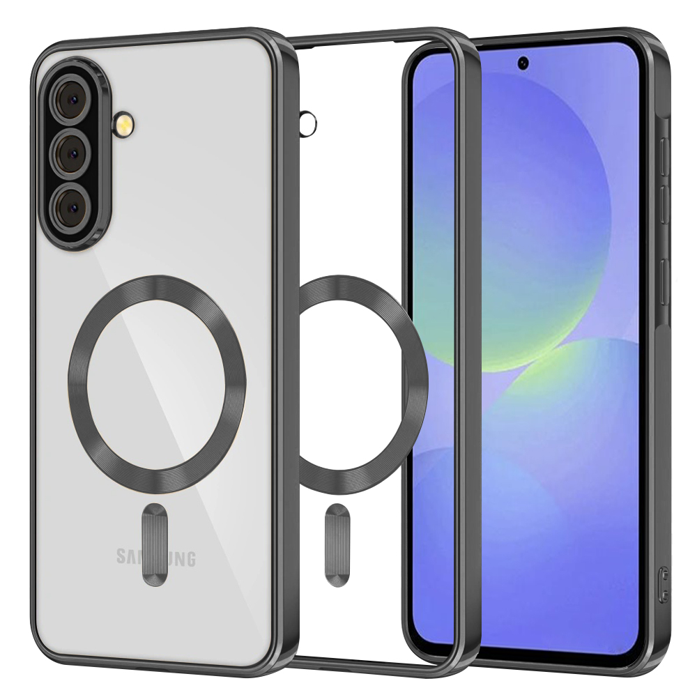 Levně Techsuit Luxury Crystal MagSafe pro Samsung Galaxy A36 5G A56 5G černá