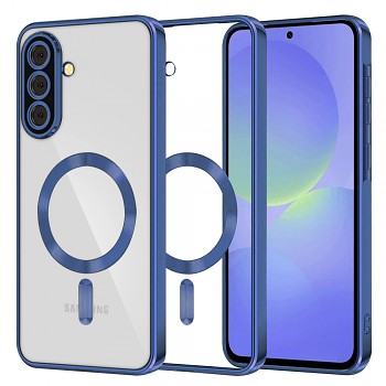 Techsuit Luxury Crystal MagSafe pro Samsung Galaxy A36 5G A56 5G tmavě modrá