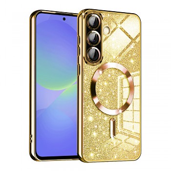 Techsuit Luxury Glitter MagSafe pro Samsung Galaxy A36 5G A56 5G zlatá