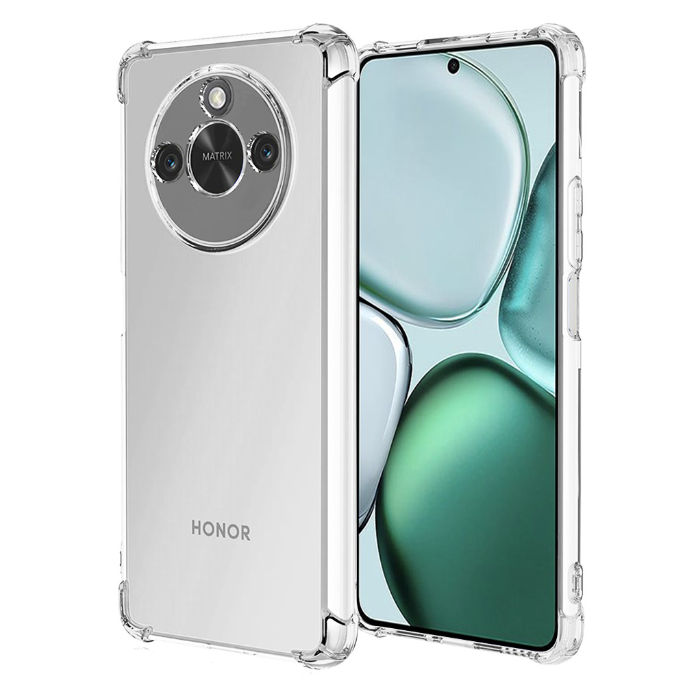 Levně Techsuit Shockproof průhledný silikon Honor X9c Smart průhledný