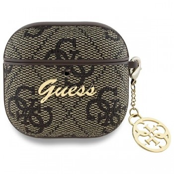 Guess 4G Charm Collection GUA4G4GSMW Apple AirPods 4 hnědá