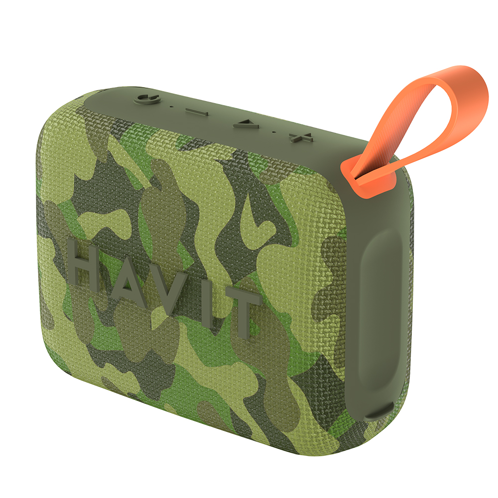 Havit Wireless Speaker SK874BT Bluetooth 5.4 TWS TF FM USB Hands-Free IPX5 1200mAh Squad černá