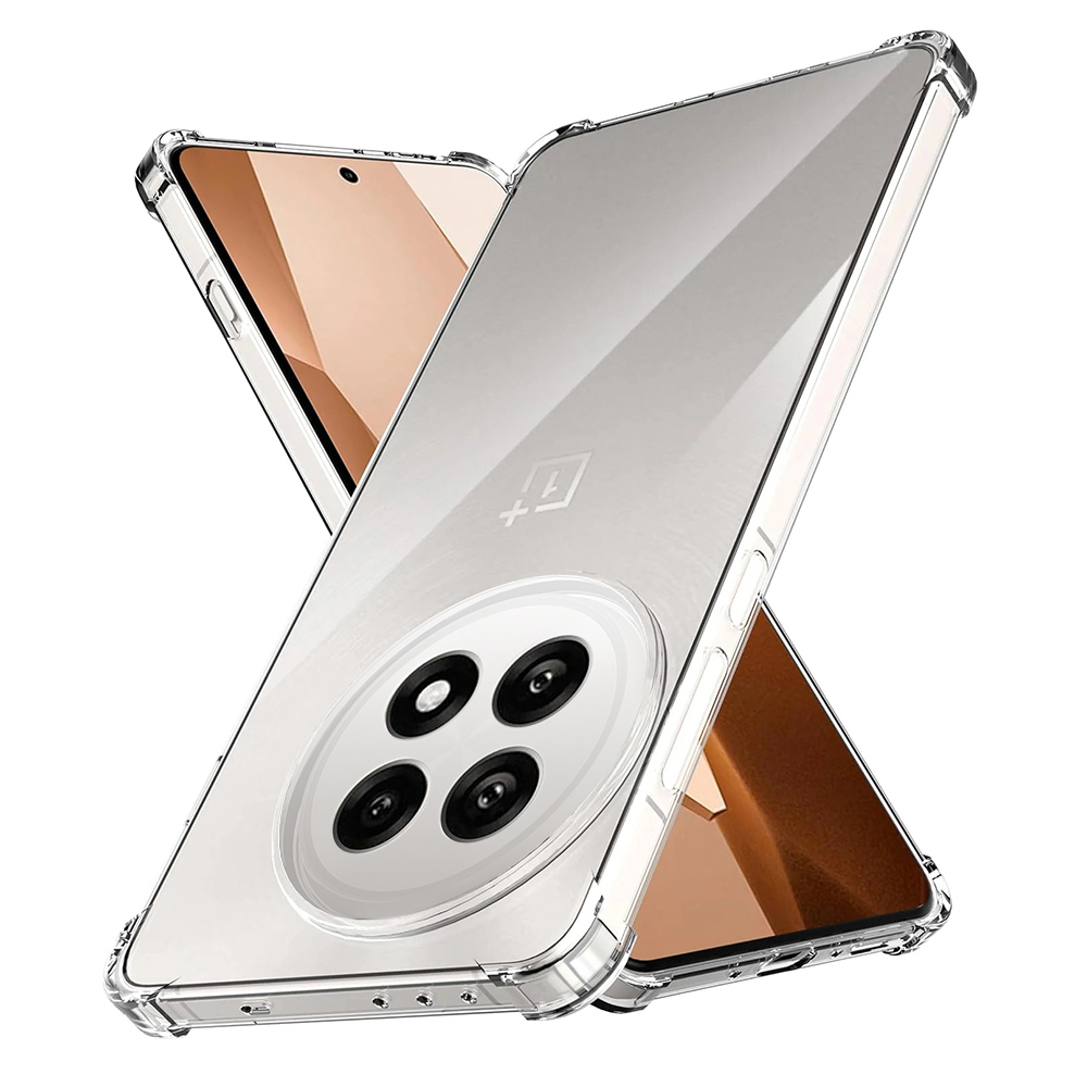 Levně Techsuit Shockproof průhledný silikonový obal OnePlus 13R průhledný