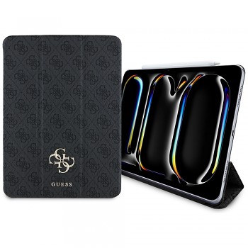 Guess Magnetic 4G Big Logo pouzdro iPad Pro 11 (2024/2025) černé