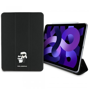 Karl Lagerfeld Saffiano Magnetic Karl & Choupette iPad Air 11 2024/2025 černá