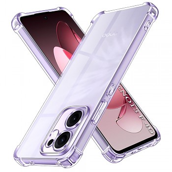 Techsuit nárazuvzdorný čirý silikon pro Oppo Reno13 F 4G 5G FS 5G čirý