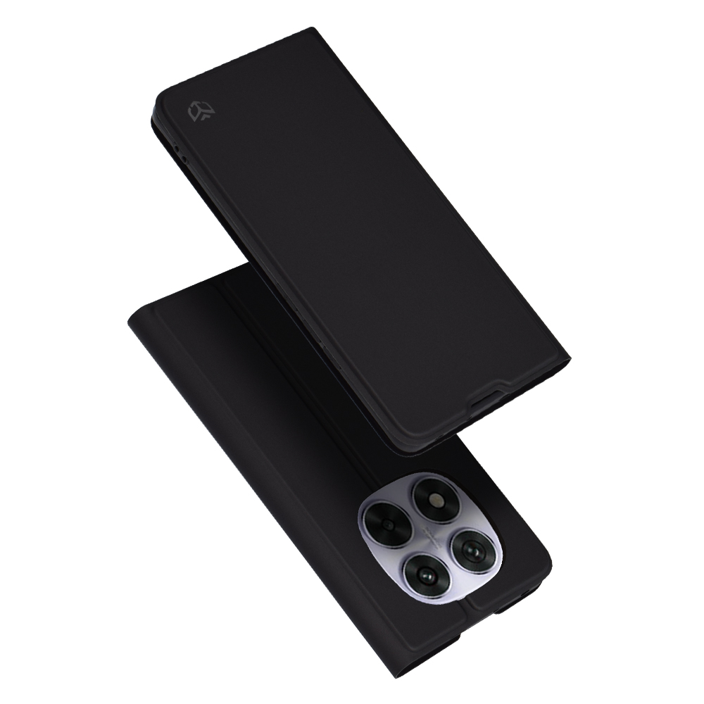 Levně Pouzdro Techsuit Magskin Book pro Xiaomi Redmi Note 14 Pro 4G černé