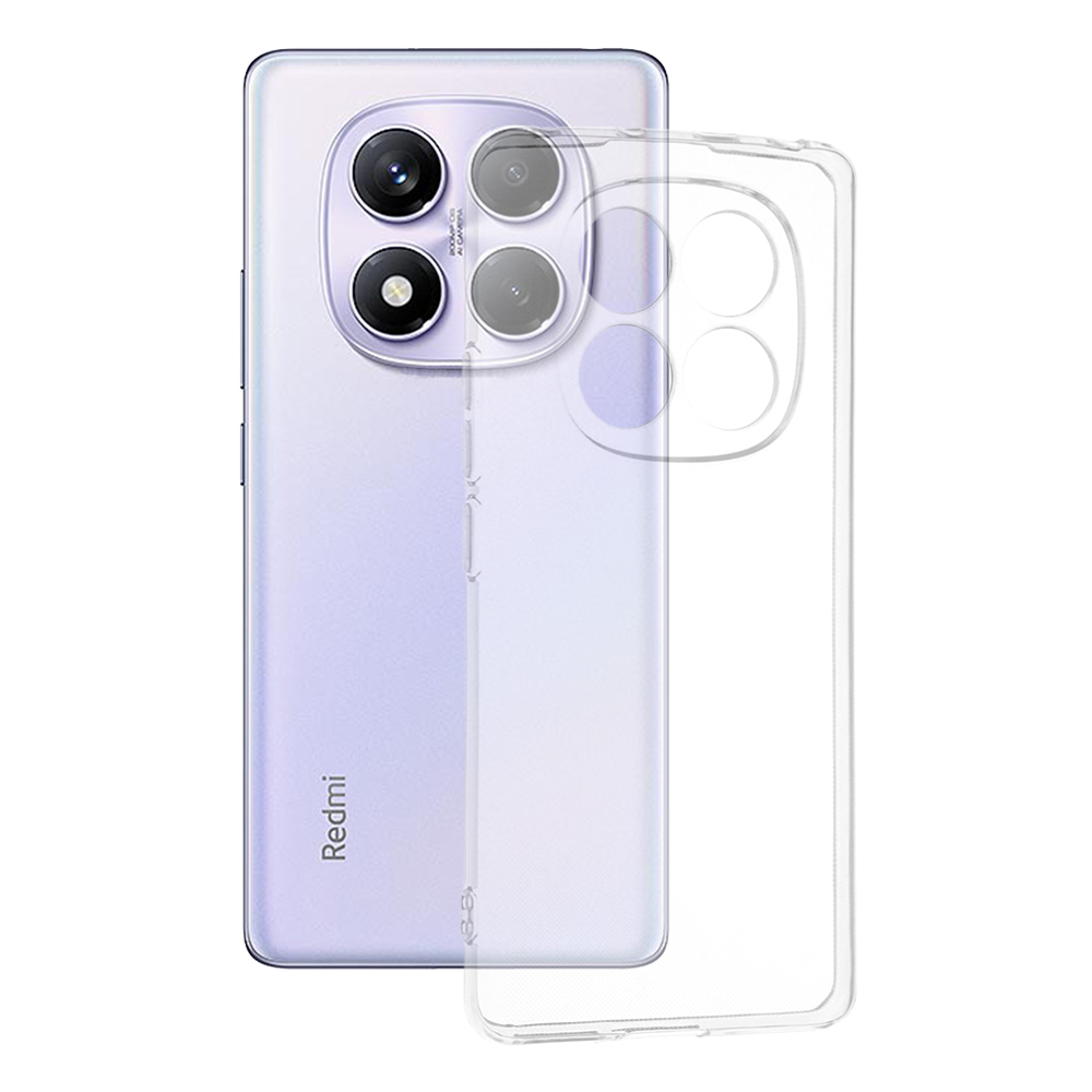Levně Techsuit silikonové pouzdro Xiaomi Redmi Note 14 Pro 4G průhledné