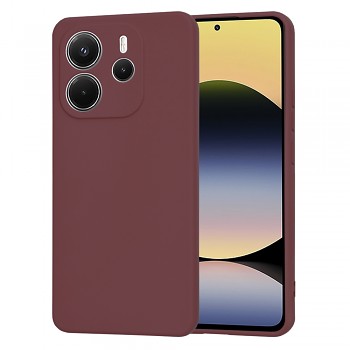 Techsuit SoftFlex pro Xiaomi Redmi Note 14 4G (Regional) švestkově červená