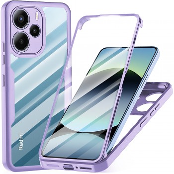 Techsuit ColorVerse 360 Series + Ochranné sklo Xiaomi Redmi Note 14 4G Fialová