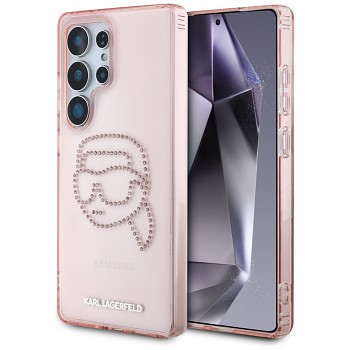 Karl Lagerfeld IML Luxury Samsung Galaxy S25 Ultra růžová Karl Head