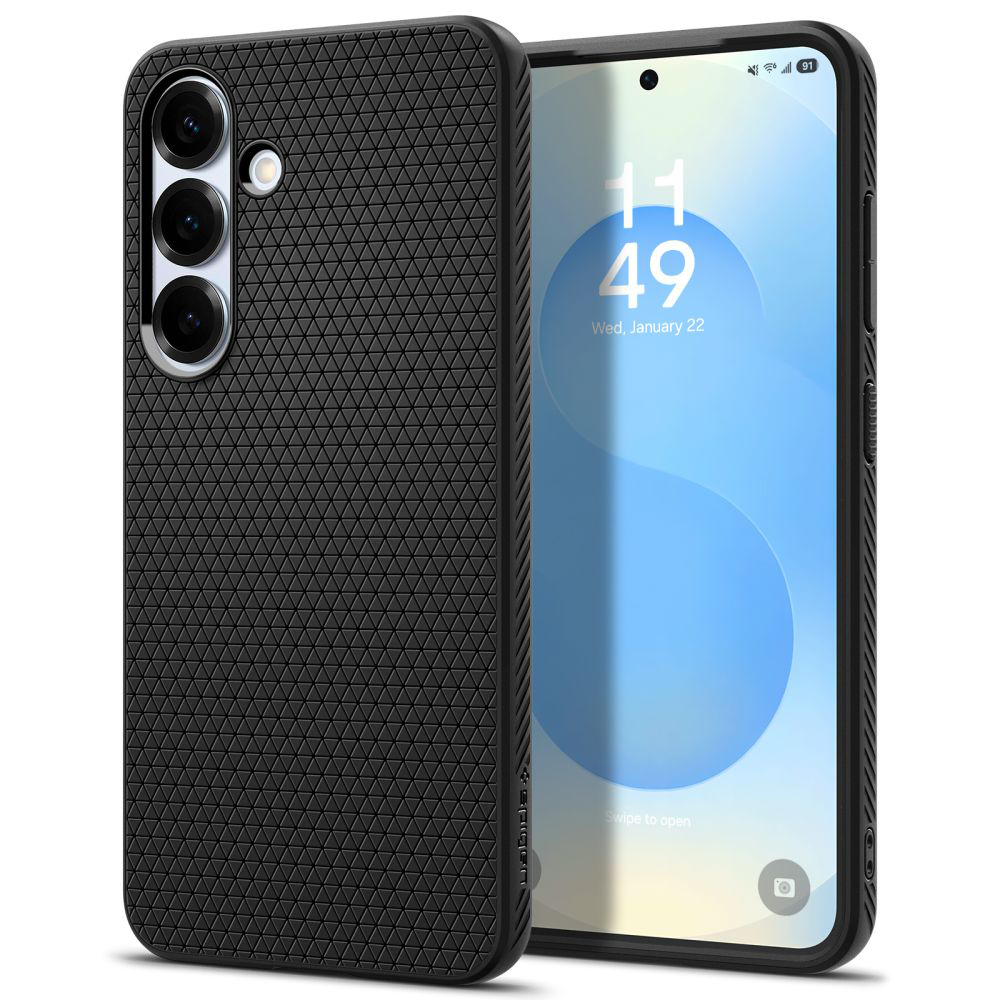 Levně Spigen Liquid Air Samsung Galaxy S25 matná černá