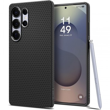 Pouzdro Spigen Liquid Air pro Samsung Galaxy S25 Ultra matná černá