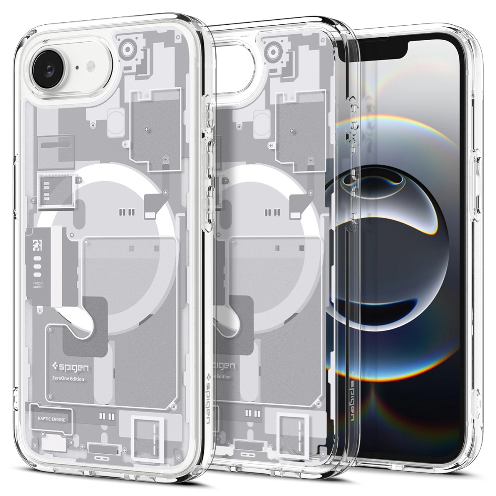 Levně Spigen Ultra Hybrid Zero One MagSafe pro iPhone 16e bílý