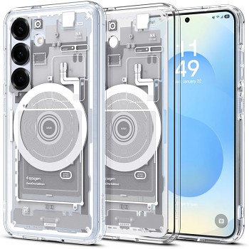 Spigen Ultra Hybrid Zero One MagSafe pro Samsung Galaxy S25 bílá