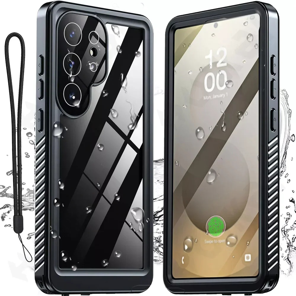Levně Vodotěsné pouzdro IP68 ShellBox Samsung Galaxy S25 Ultra černé