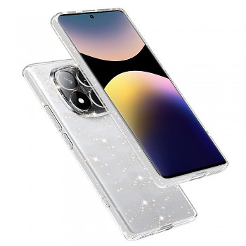 Techsuit SparkleSkin Series Xiaomi Redmi Note 14 Pro 4G průhledný