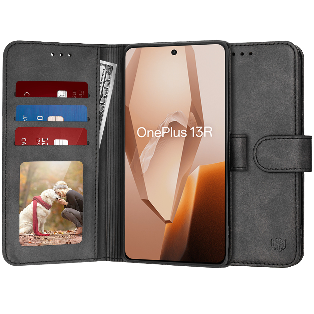 Levně Techsuit Diary Book OnePlus 13R Černá