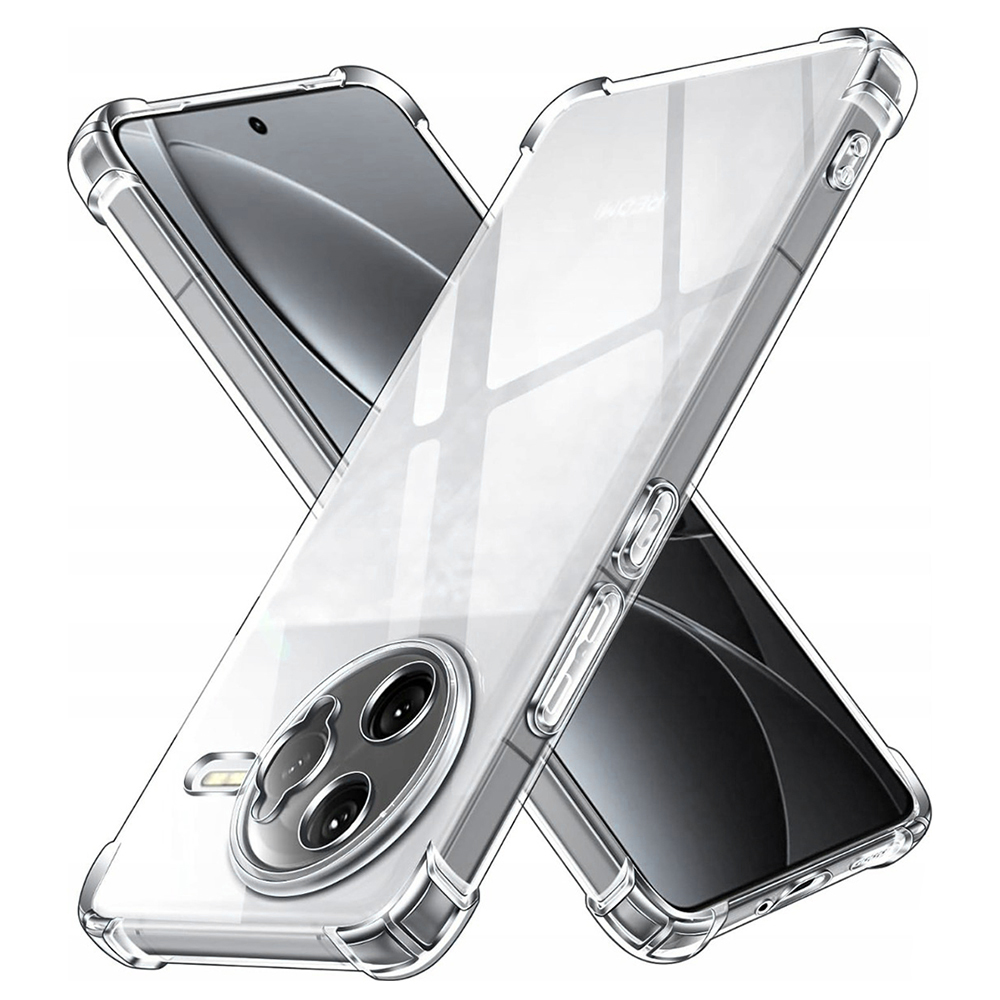 Levně Techsuit Shockproof průhledný silikon Xiaomi Poco F7 Ultra průhledný