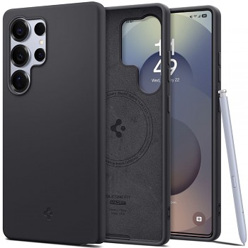 Spigen Silicone Fit MagSafe pro Samsung Galaxy S25 Ultra černá