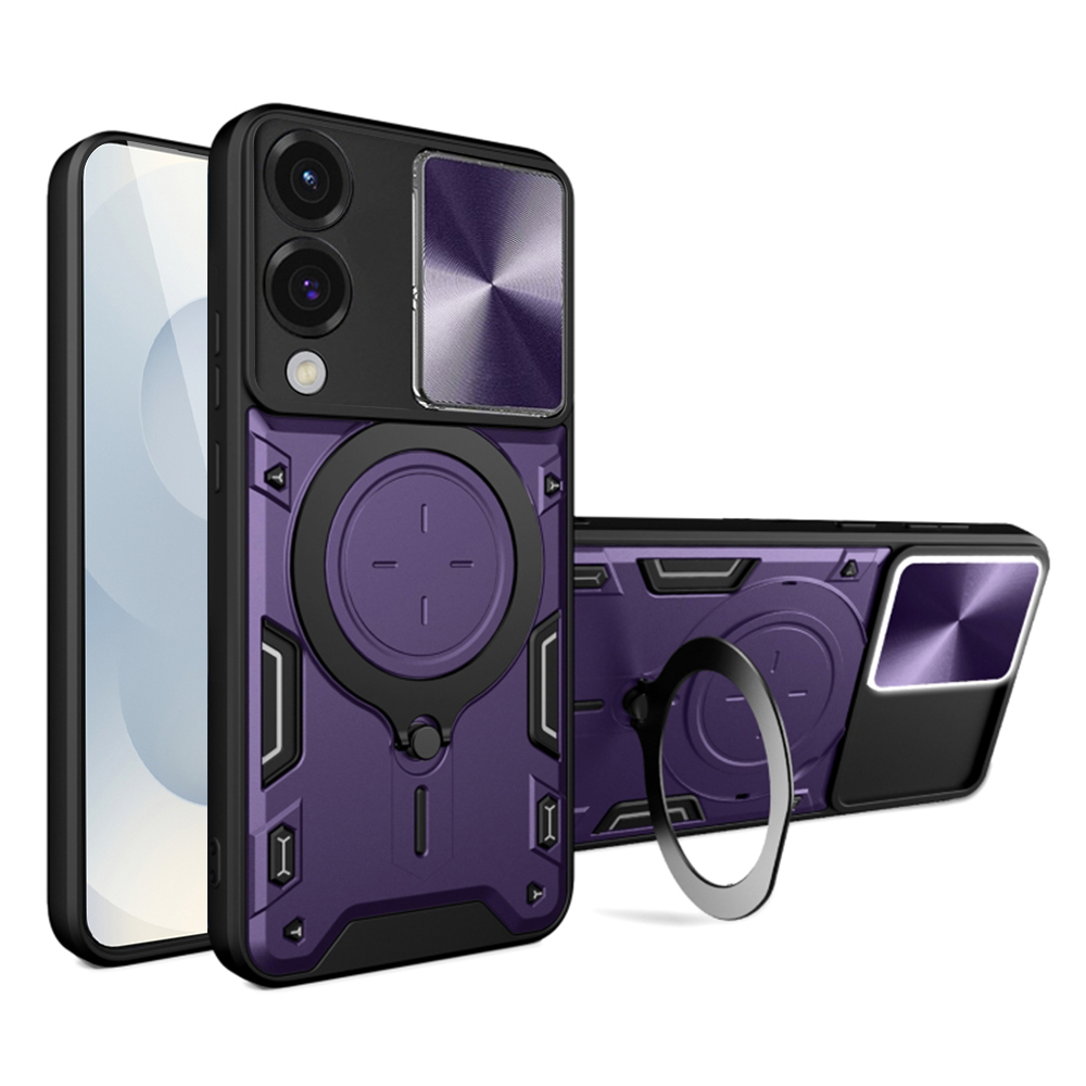 Levně Techsuit CamGuard Pro pro Samsung Galaxy S25 Edge fialový