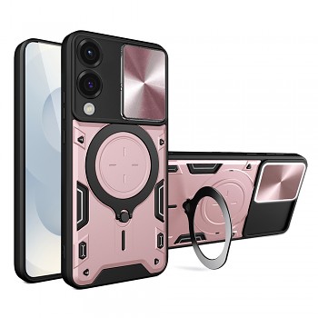 Ochranné pouzdro Techsuit CamGuard Pro pro Samsung Galaxy S25 Edge růžově zlatá