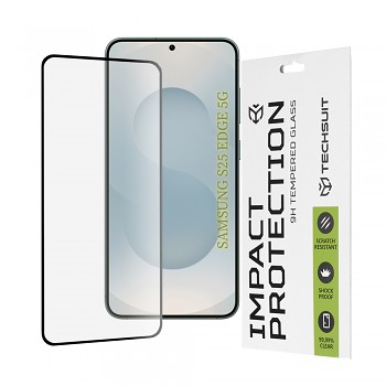 Ochranné sklo Techsuit 111D pro Samsung Galaxy S25 Edge černé