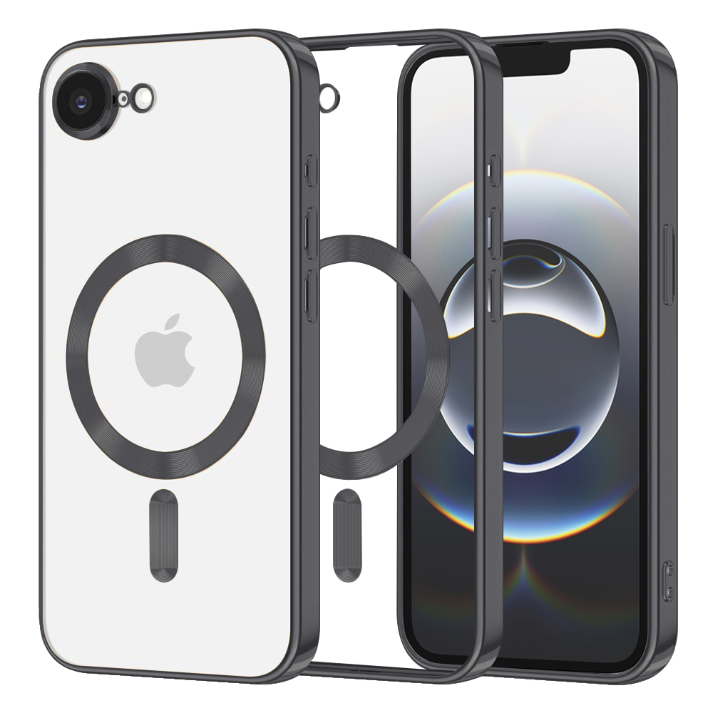 Levně Techsuit Luxury Crystal MagSafe pro iPhone 16e černý