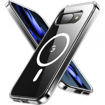 Torras Diamond MagSafe Series Google Pixel 9a průhledný obal