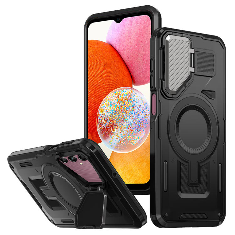 Levně Techsuit CamVault MagSafe pro Samsung Galaxy A14 4G / A14 5G černý