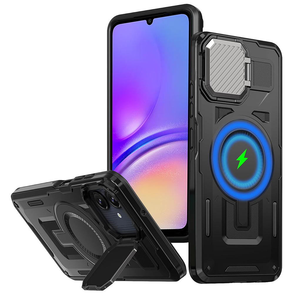 Levně Pouzdro Techsuit CamVault MagSafe pro Samsung Galaxy A05 černé