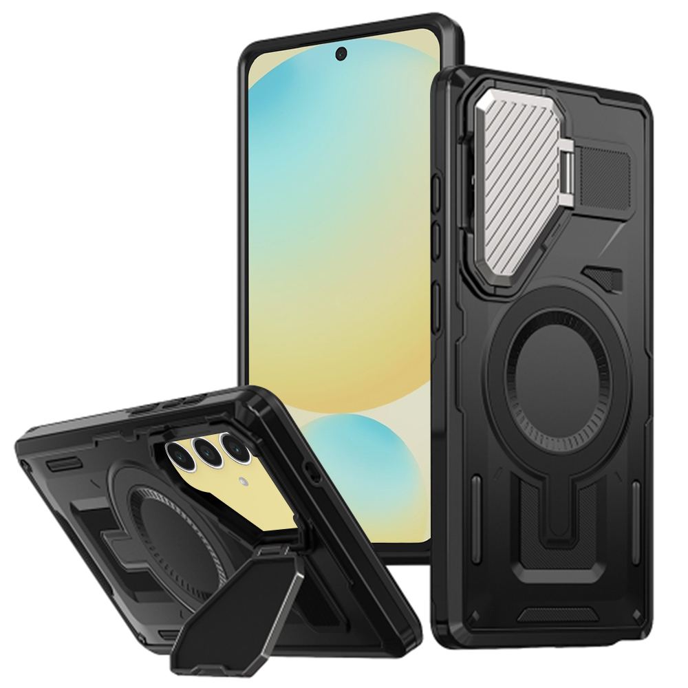 Levně Techsuit pouzdro CamVault MagSafe pro Samsung Galaxy S24 FE černé