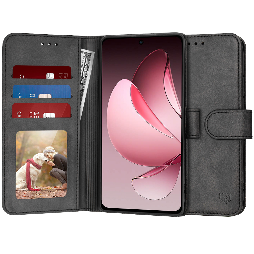 Levně Techsuit Diary Book pro Oppo Reno13 F 4G Reno13 F 5G Reno13 FS 5G černá