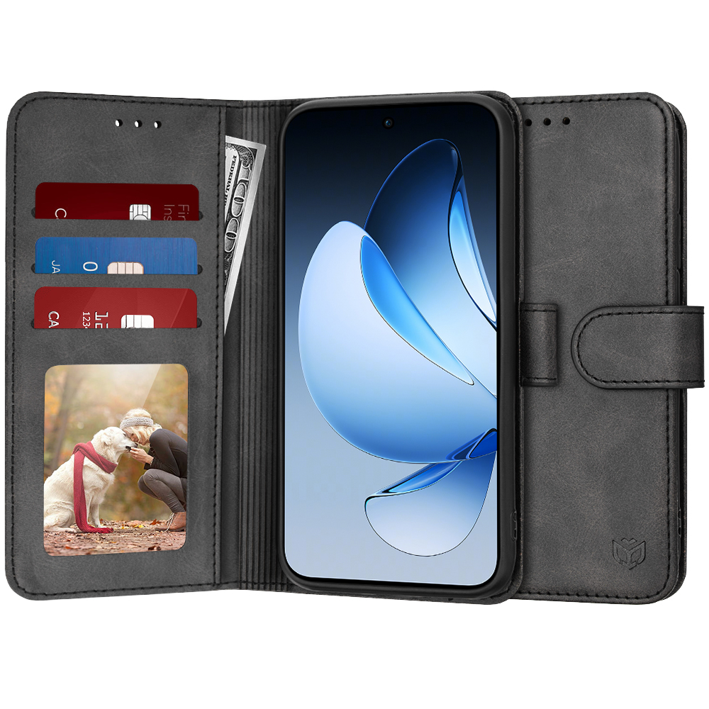 Techsuit Diary Book pro Oppo Reno13 černá