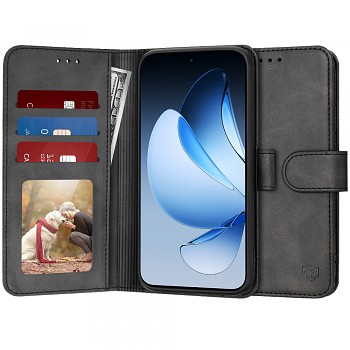Techsuit Diary Book pro Oppo Reno13 černá