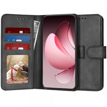 Techsuit Diary Book pro Oppo Reno13 Pro černá