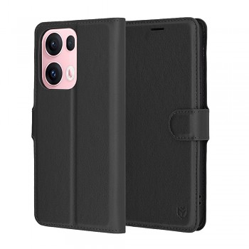 Pouzdro Techsuit Leather Folio pro Oppo Reno13 Pro černé