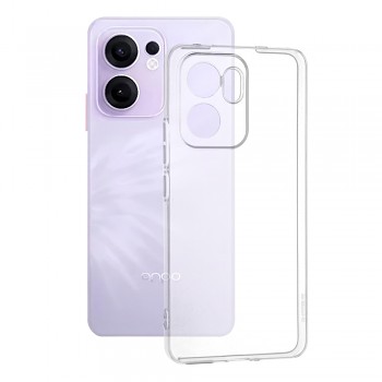 Techsuit silikonové pouzdro Oppo Reno13 F 4G Reno13 F 5G Reno13 FS 5G průhledné