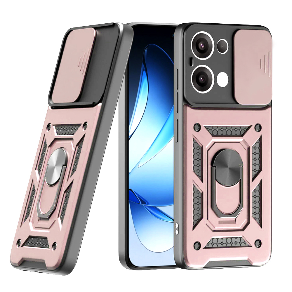 Levně Techsuit CamShield Series Oppo Reno13 růžově zlatý
