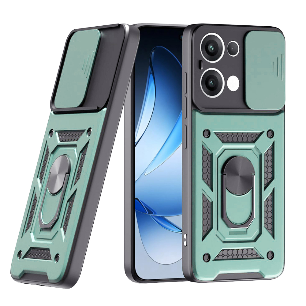 Levně Techsuit CamShield Series pro Oppo Reno13 zelený