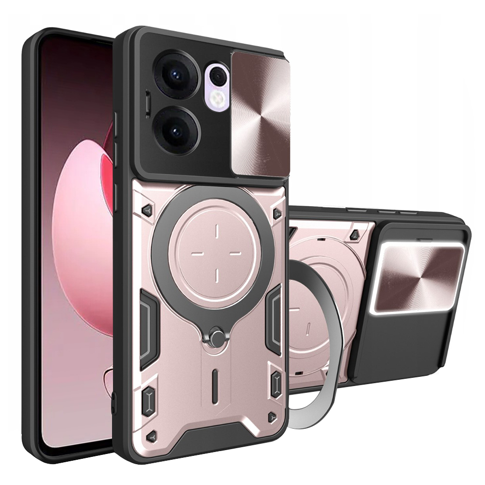 Levně Techsuit CamGuard Pro pro Oppo Reno13 F 4G Reno13 F 5G Reno13 FS 5G růžově zlatý
