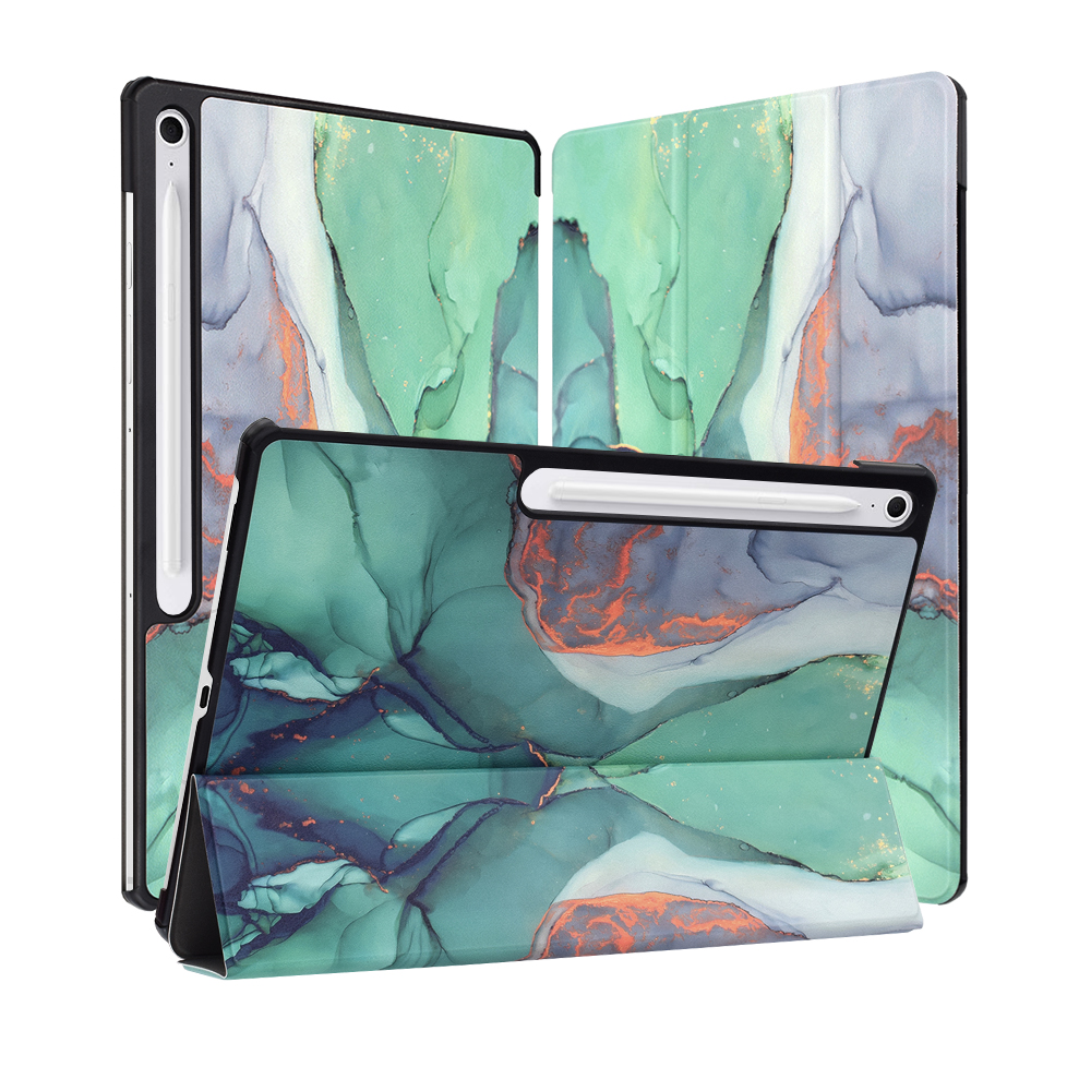 Levně Techsuit FoldPro pro Samsung Galaxy Tab S10 FE Plus zelený Time
