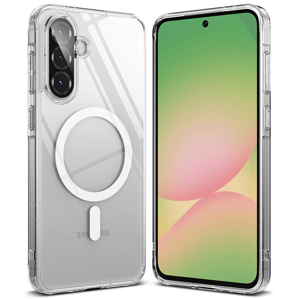 Levně Ringke Fusion MagSafe pro Samsung Galaxy A36 5G A56 5G průhledný