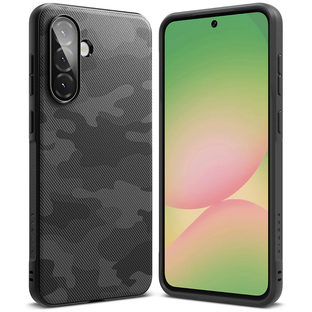 Levně Ringke Onyx Design Samsung Galaxy A36 5G A56 5G maskáčová černá