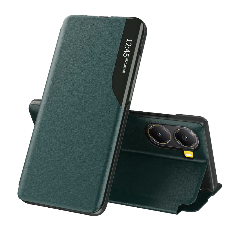Levně Techsuit eFold Series Xiaomi Poco X7 Pro tmavě zelená