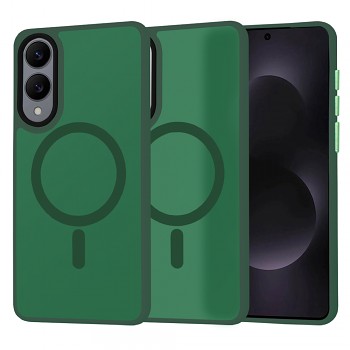 Techsuit HaloFrost MagSafe Series Samsung Galaxy S25 Edge Mitternachtsgrün